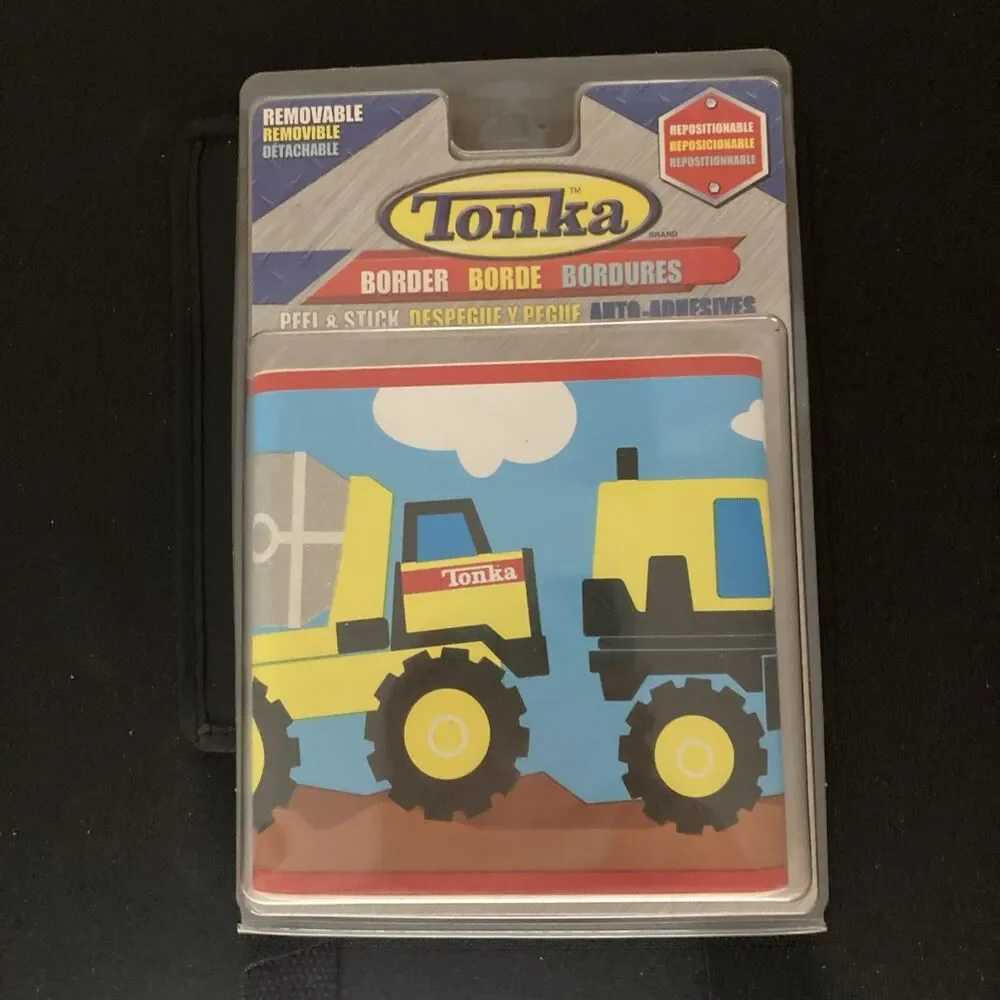 Tonka Wallpaper Border Peel & Stick Removable 5